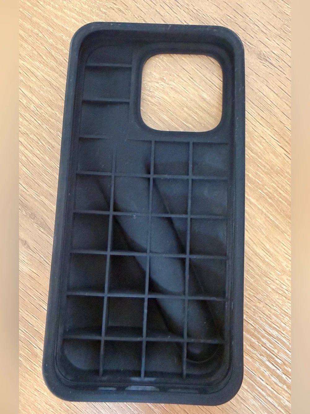 Rhode Lip Phone Case (iPhone 16 Pro) Matte Black - Lipgloss not included